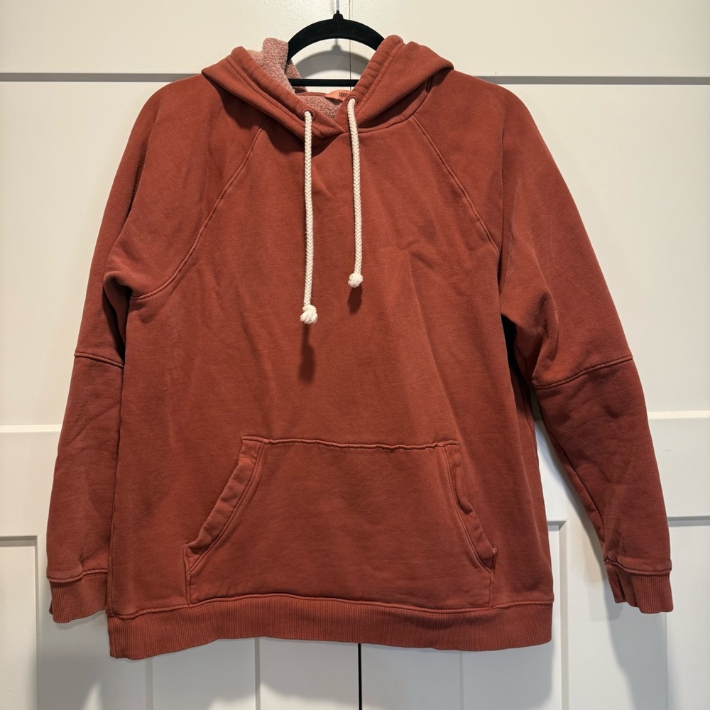 Men's Rust Hoodie Good Threads Size Medium